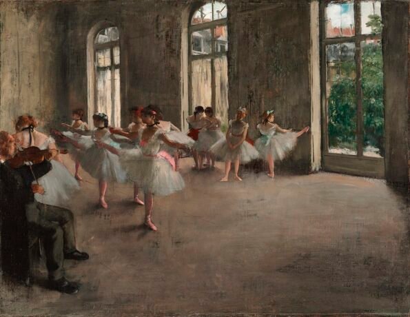 Эдгар Дега, Edgar Degas, импрессионизм, impressiomism, балерины, balerinas