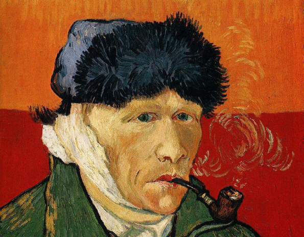 ван гог, van gogh, автопортерт, selfportrait, с повязкой